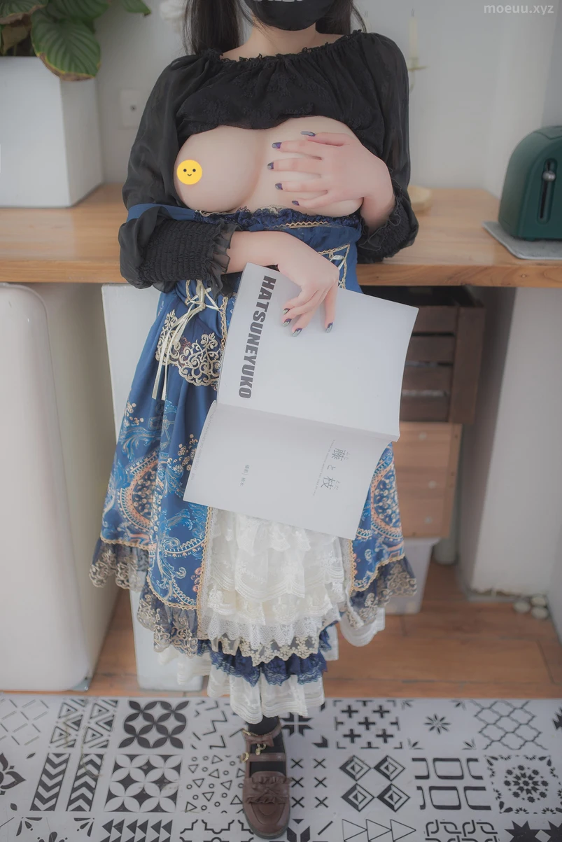 柚木 – 蓝色Lo裙 [49P+4V/519MB]