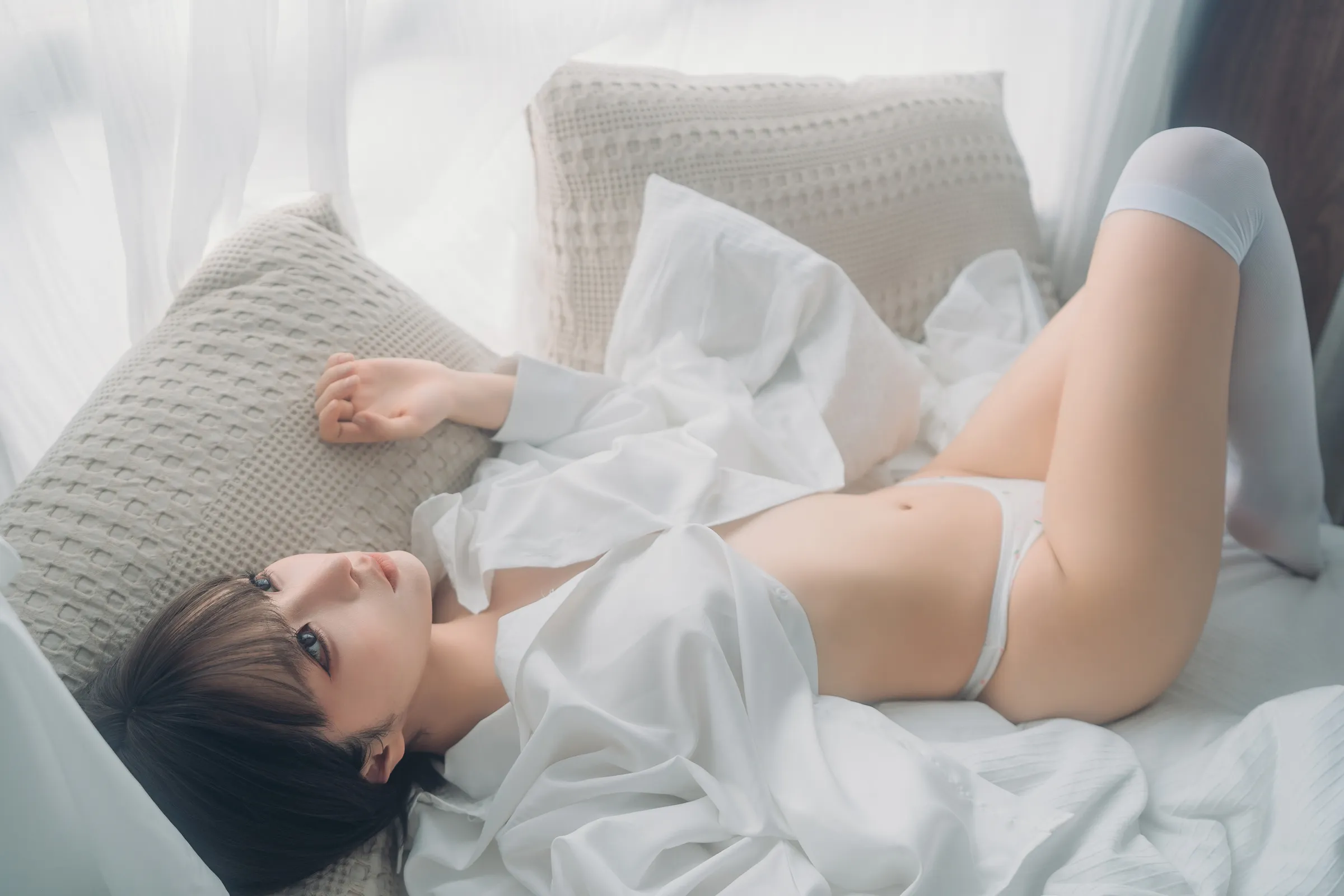 [会员][图包]蠢沫沫 - 衬衫窝[42P/369MB]