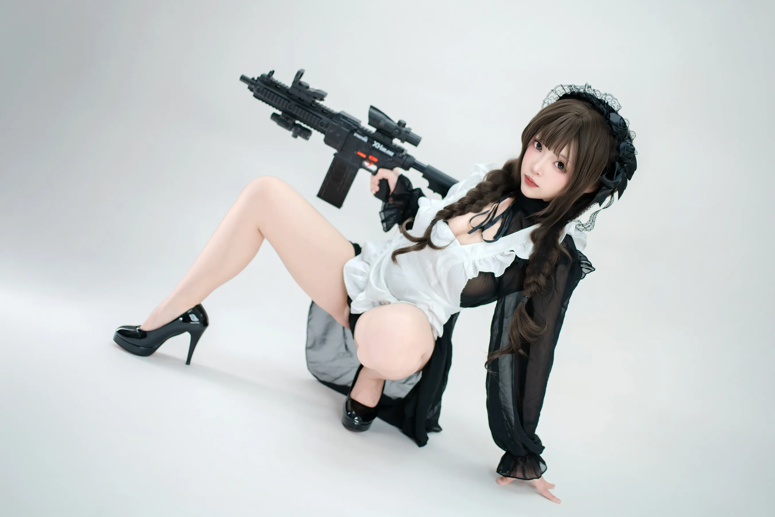 Bangni邦尼 – 枪械女仆 [68P+6V/654MB]