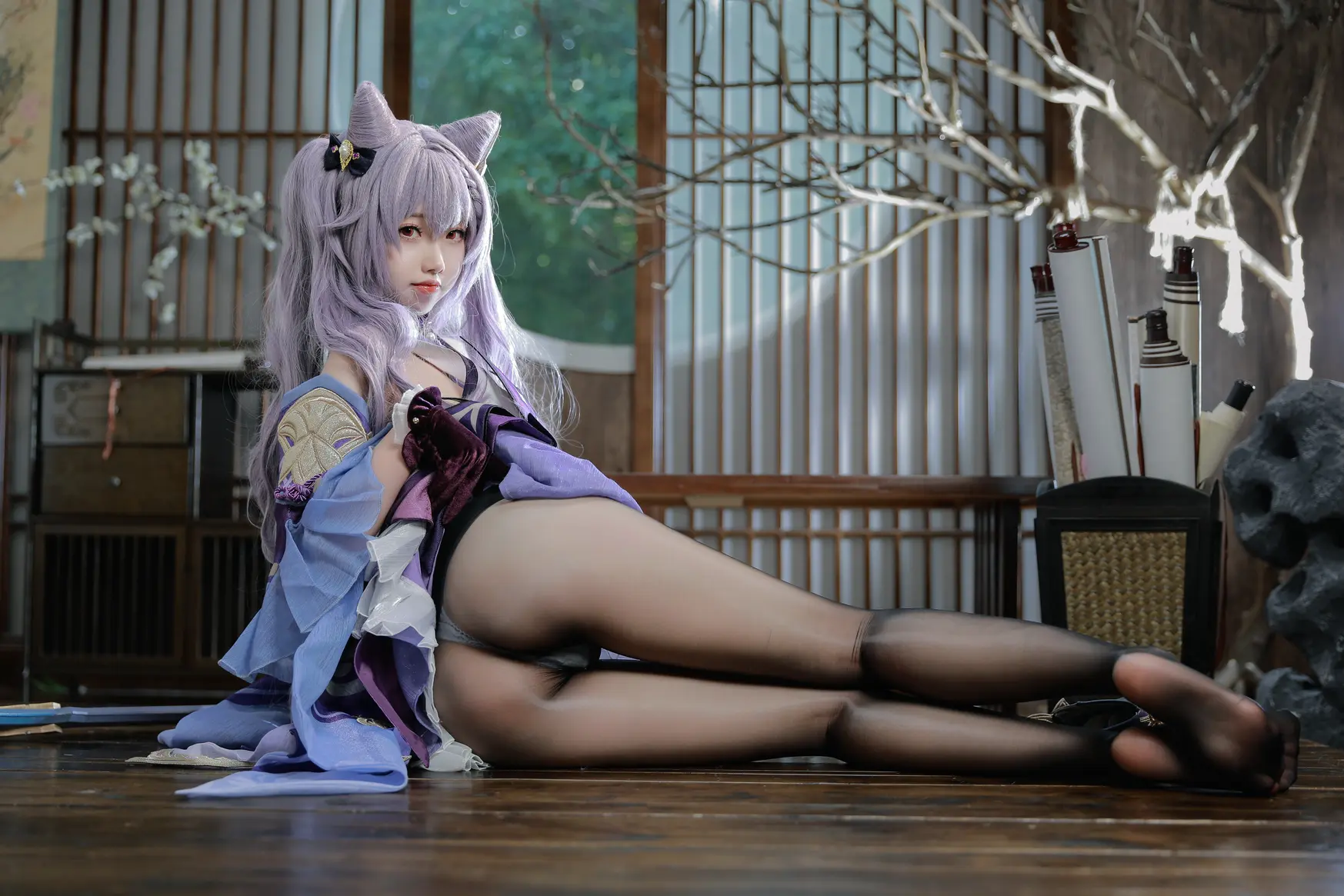 雪琪SAMA – 刻晴 [50P+1V/3.28GB]