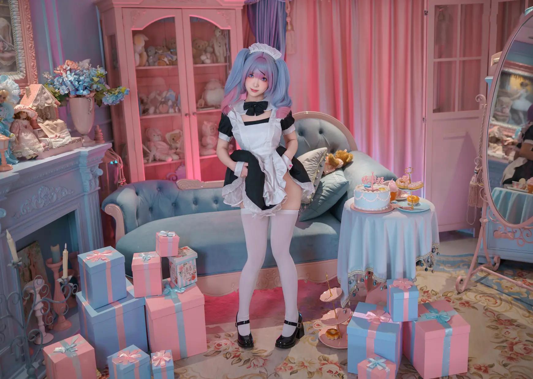 Bangni邦尼 – 初音未来 兔子洞女仆 [83P+10V/961MB]