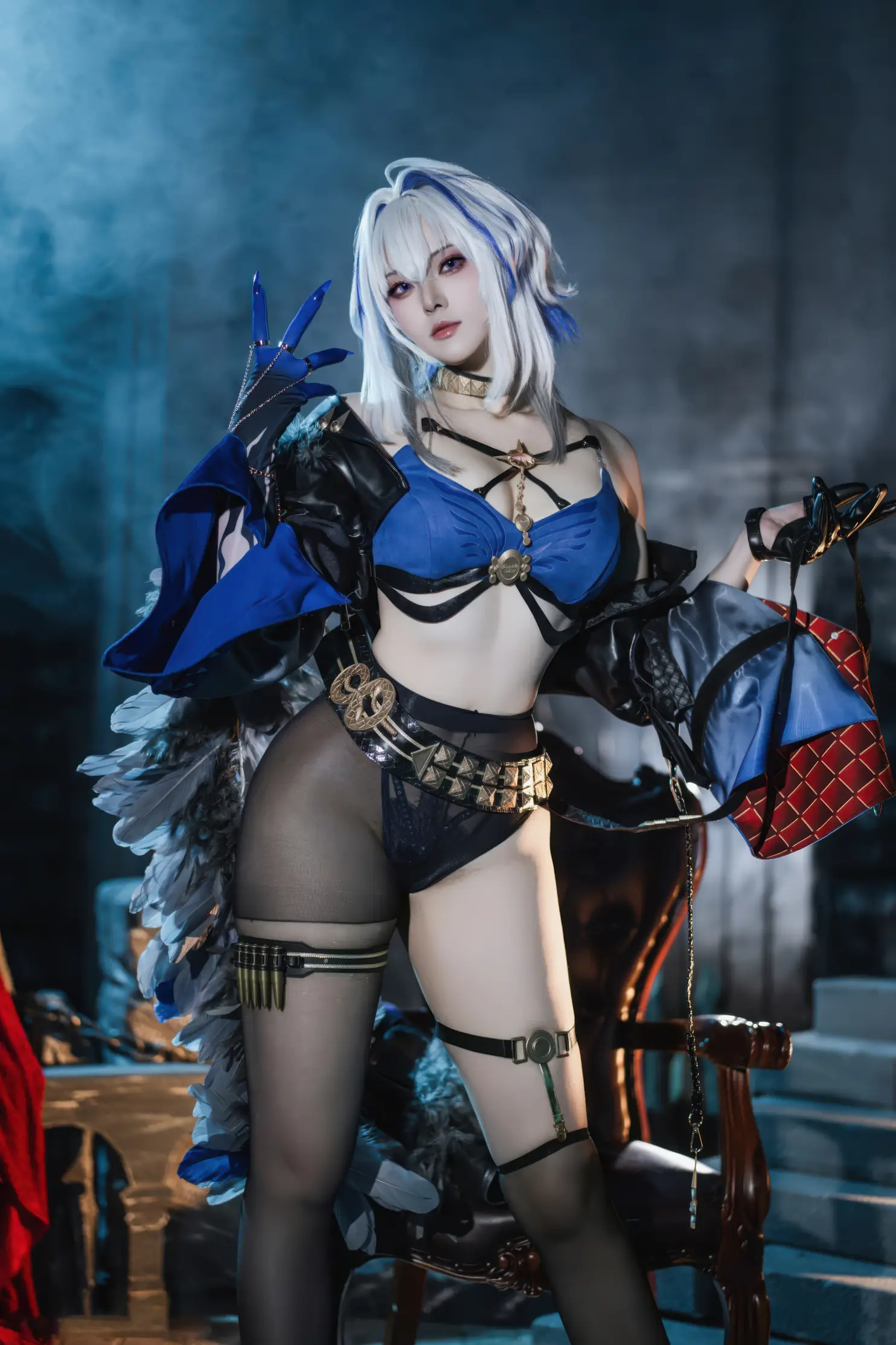 Natsuko夏夏子 – 鸣潮 嘉贝莉娜 [74P/417MB]