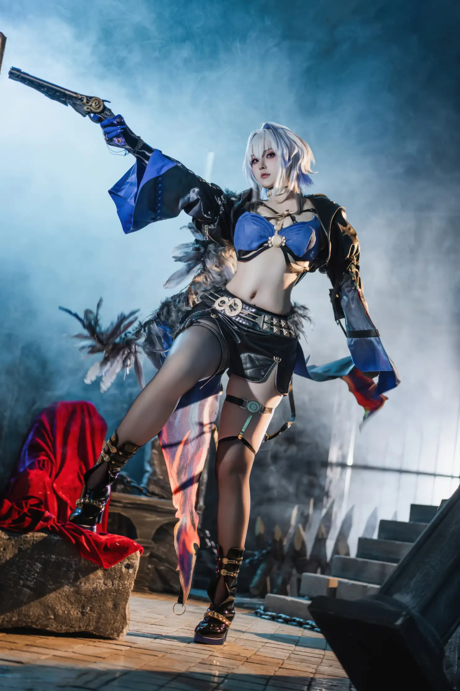 Natsuko夏夏子 – 鸣潮 嘉贝莉娜 [74P/417MB]