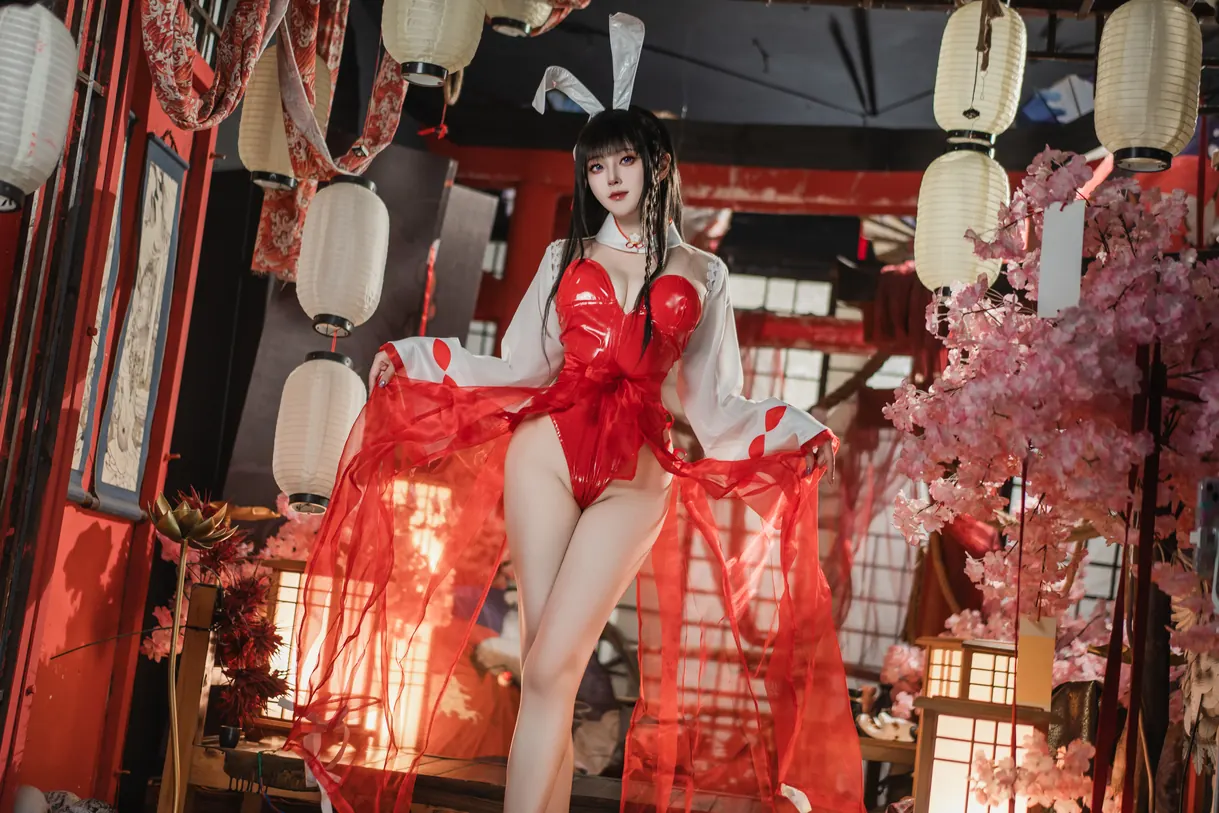 Natsuko夏夏子 – 碧蓝航线大山巫女兔 [70P/414MB]