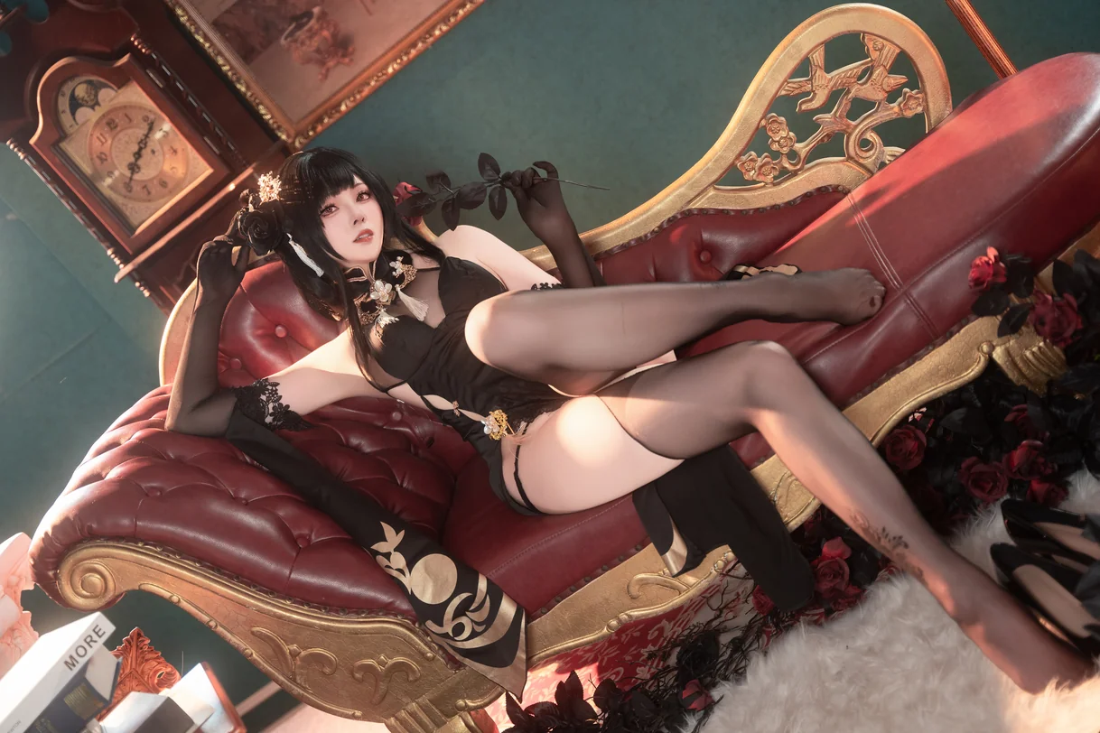 Natsuko夏夏子 – 碧蓝航线 镇海旗袍 [76P/497MB]