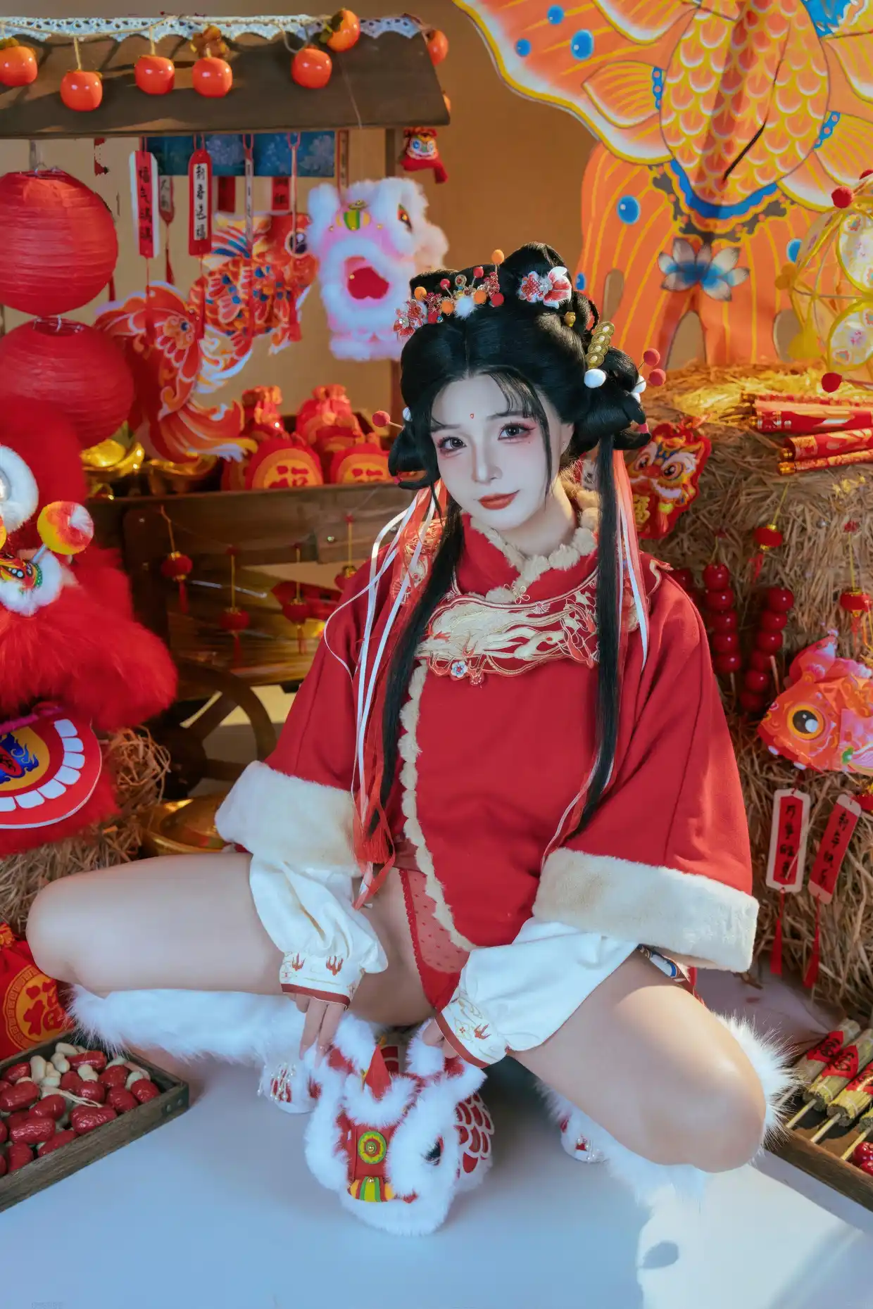 yuuhui玉汇 – 2026新春特辑 醒狮少女 [131P+2V/2.12GB]
