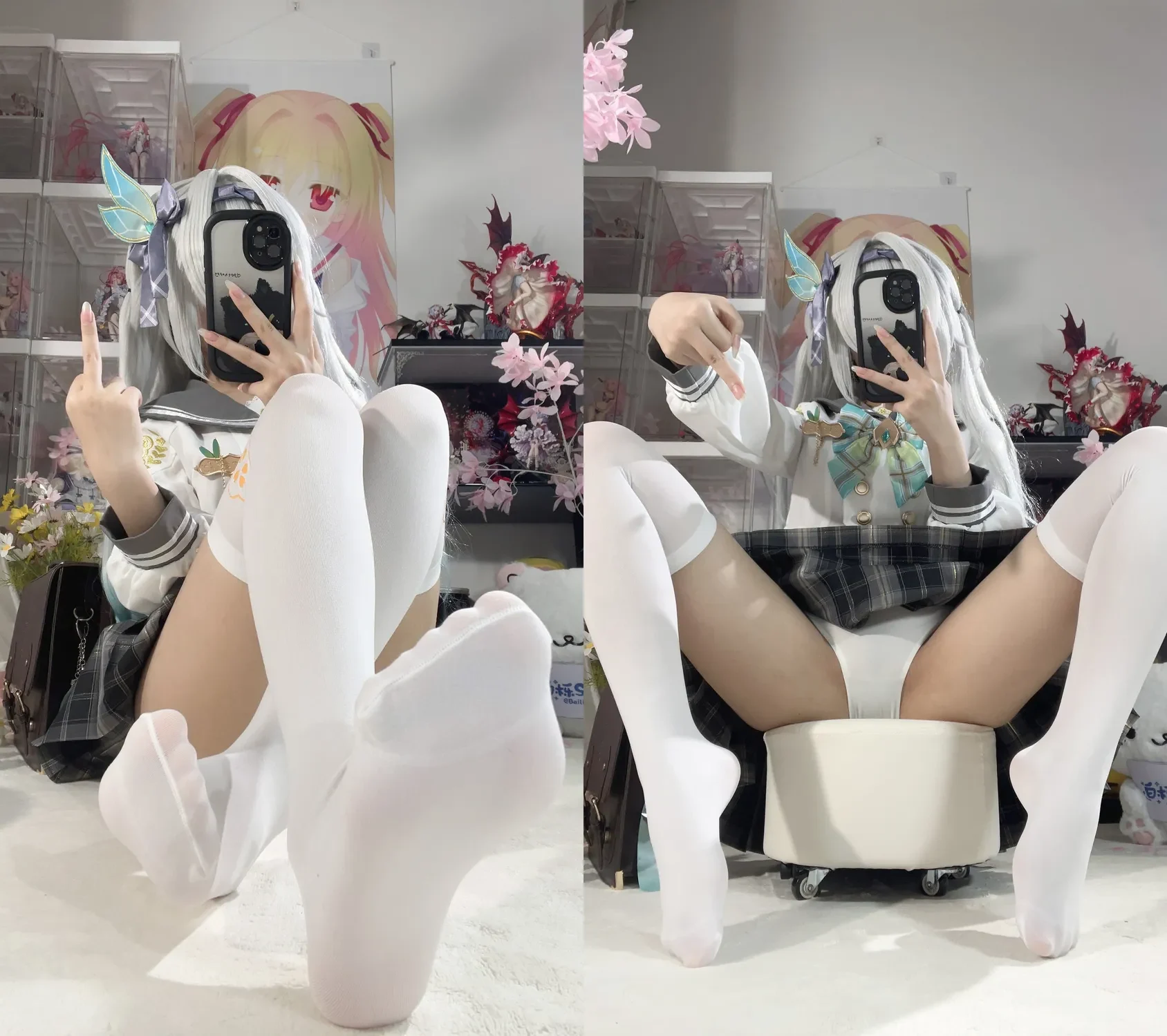 白栎Shirly – 春日流萤 [130P+25V/4.35GB]