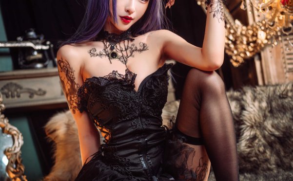 [清水由乃]暗黑纹身[30P/371MB]