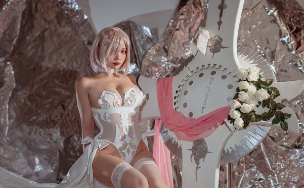 [二佐Nisa]玛修婚纱[42P/652MB]